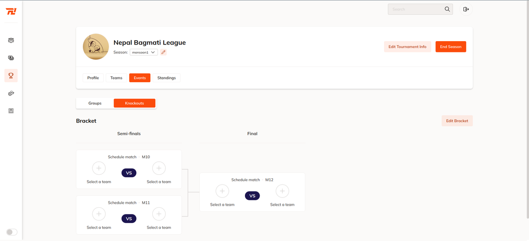 Tali - Football Management System